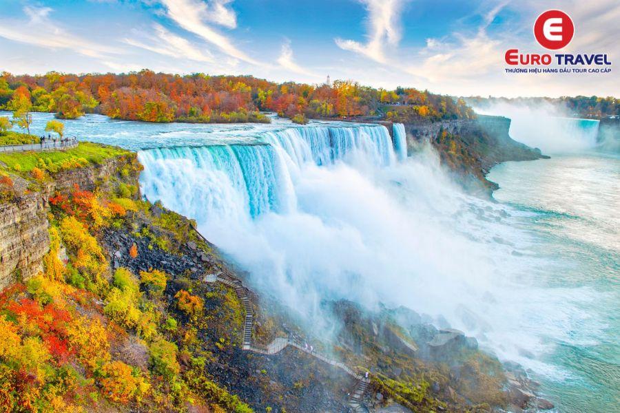 Vẻ đẹp hùng vĩ của thác nước Niagara Canada