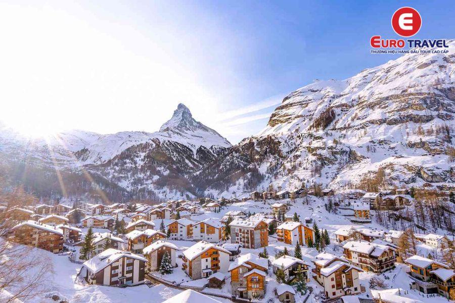 Zermatt - Chốn bồng lai tiên cảnh của dãy núi Alps Thụy Sĩ
