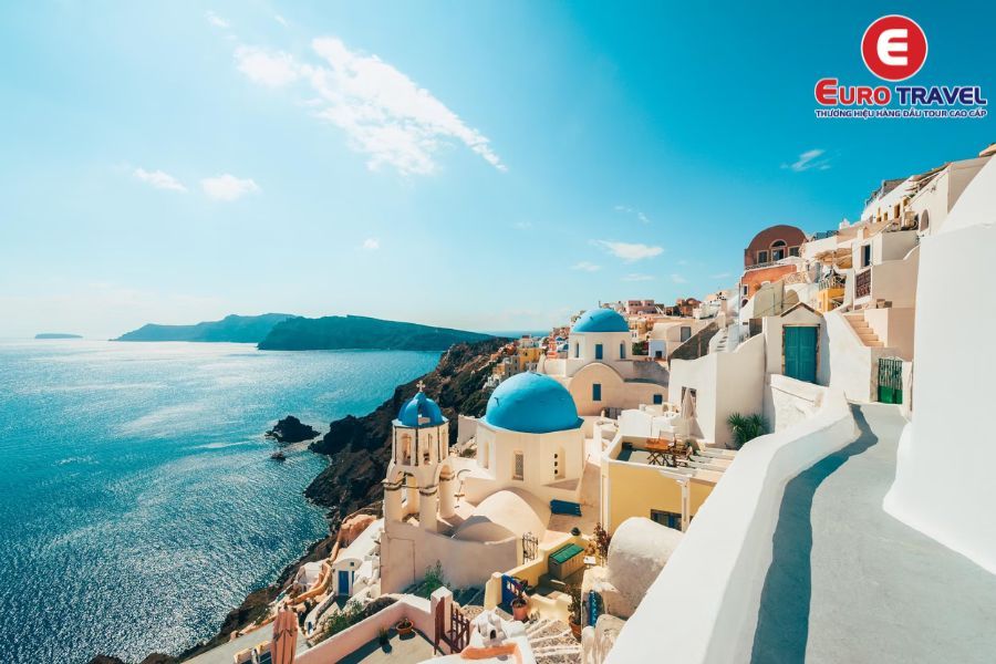 Hy Lạp đặc trưng với khí hậu Địa Trung Hải