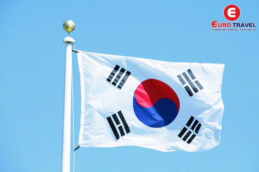 Sắc cờ Hàn Quốc tượng trưng cho những giá trị quan trọng của dân tộc
