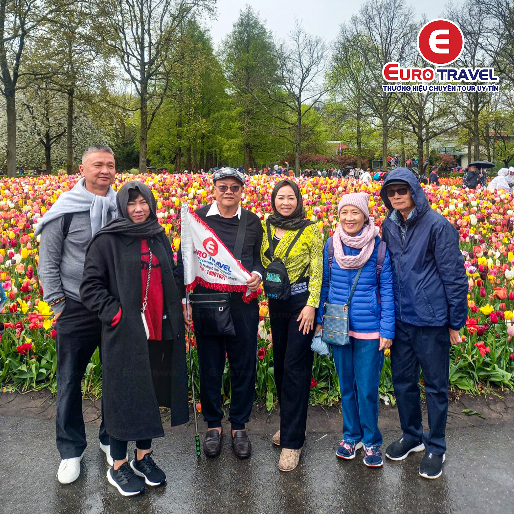 Checkin lễ hội hoa Tulip Châu Âu cùng Euro Travel