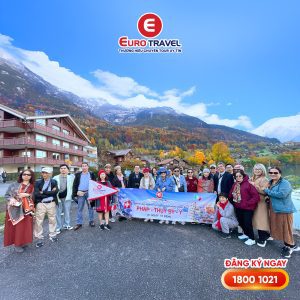 tour châu âu mùa thu pháp thuỵ sĩ ý tháng 10