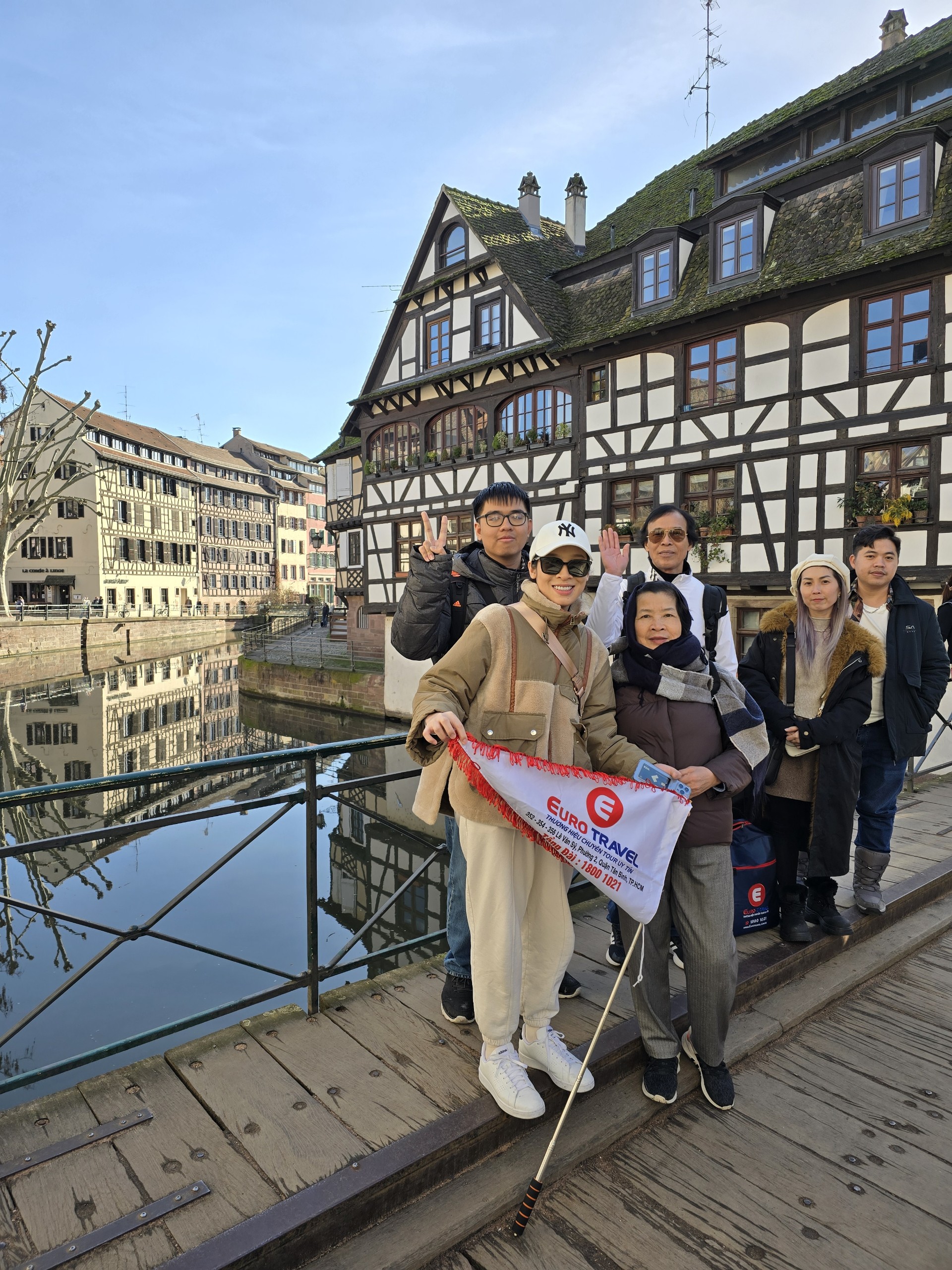 Đoàn du khách của Eurotravel khám phá Strasbourg 