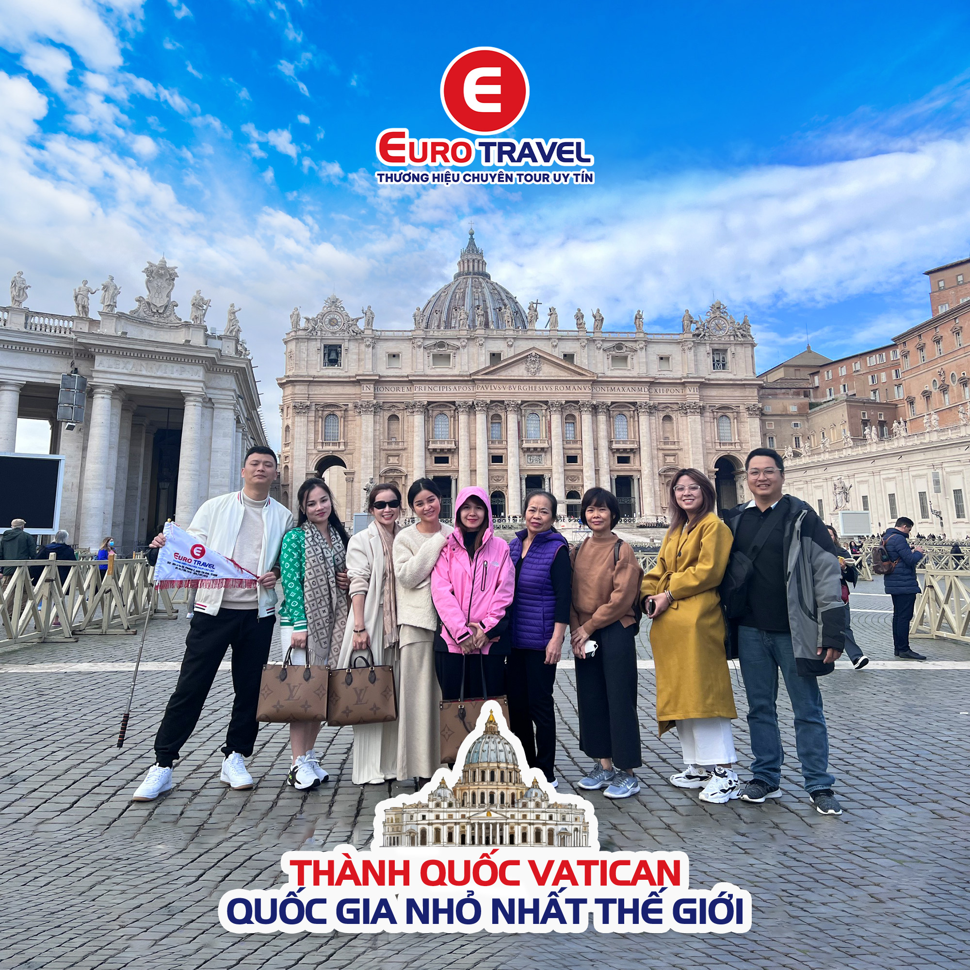 Tuyệt vời nhất khi du khách EuroTravel được đặt chân đến nơi mình thích