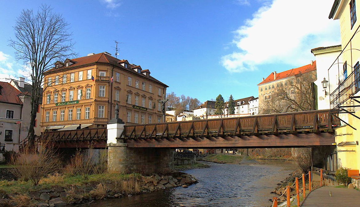 Một trong những điểm check-in nổi tiếng tại Cesky Krumlov