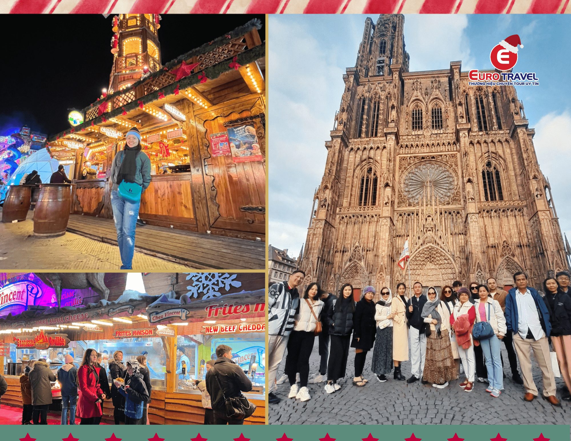 Giáng sinh cùng du khách EuroTravel tại Strasbourg