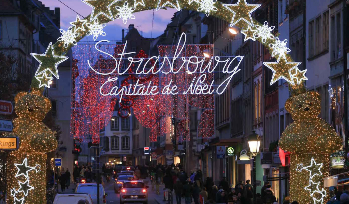 Không khí Giáng Sinh tại Strasbourg