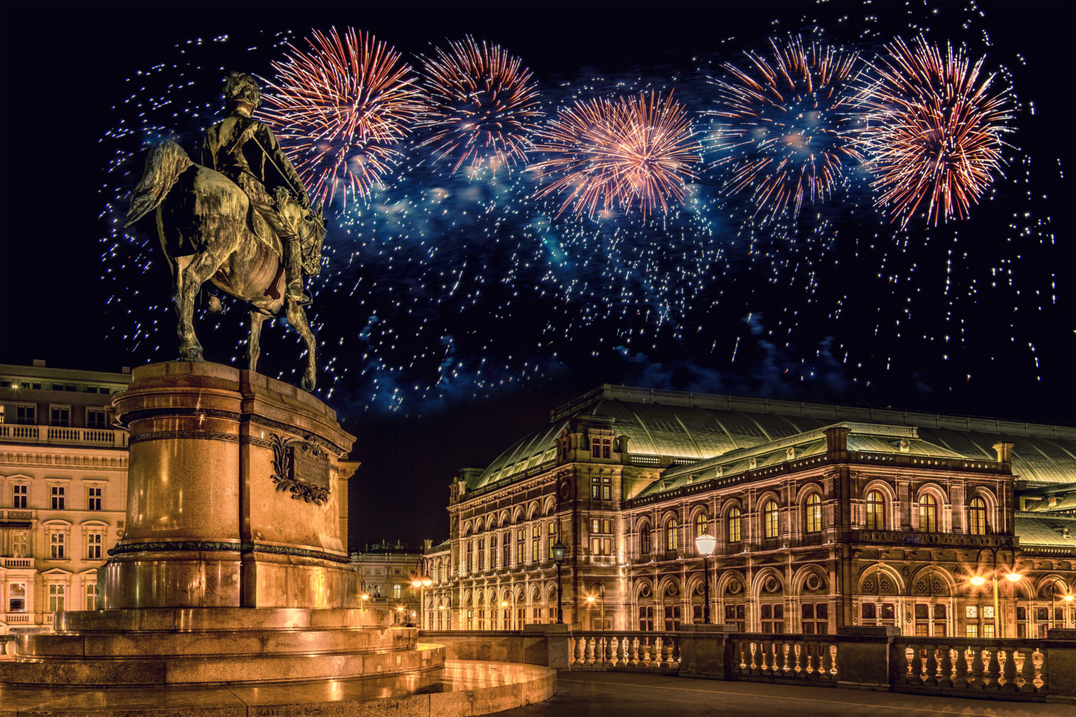 Ngắm pháo hoa tại Vienna, Áo là trải nghiệm không thêt bỏ qua vào dịp Giao thừa ở Châu Âu