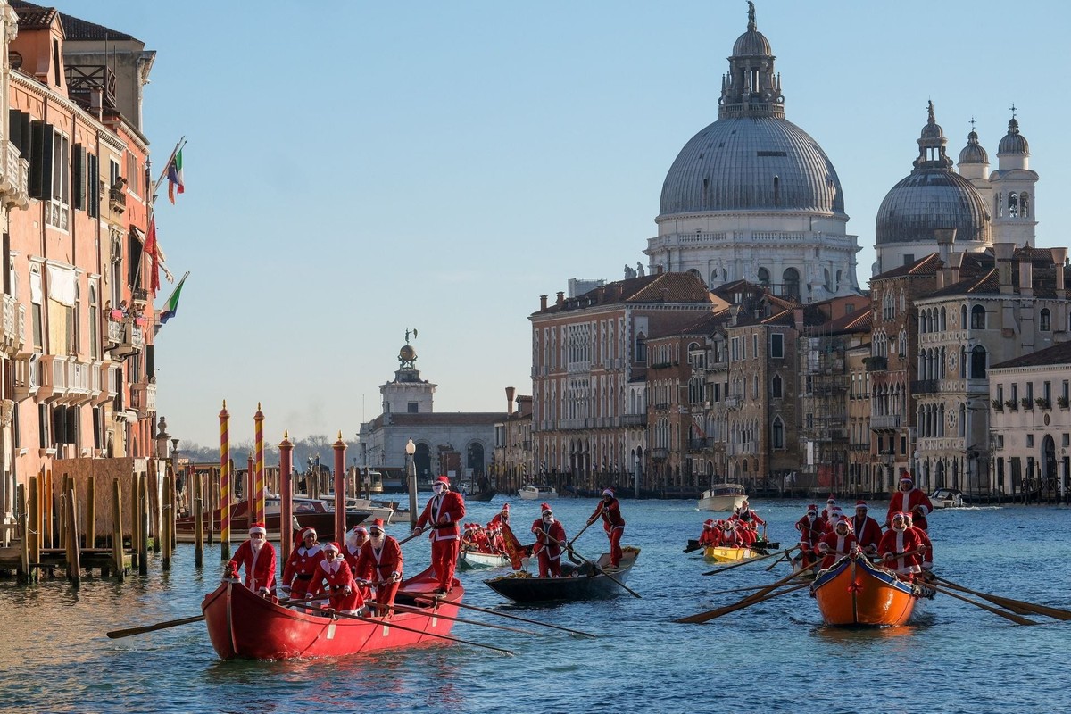 Ông già Noel tại Venice