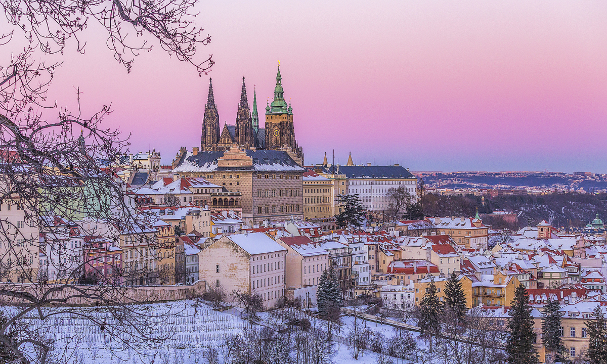 Prague, Cộng Hòa Séc vào mùa đông