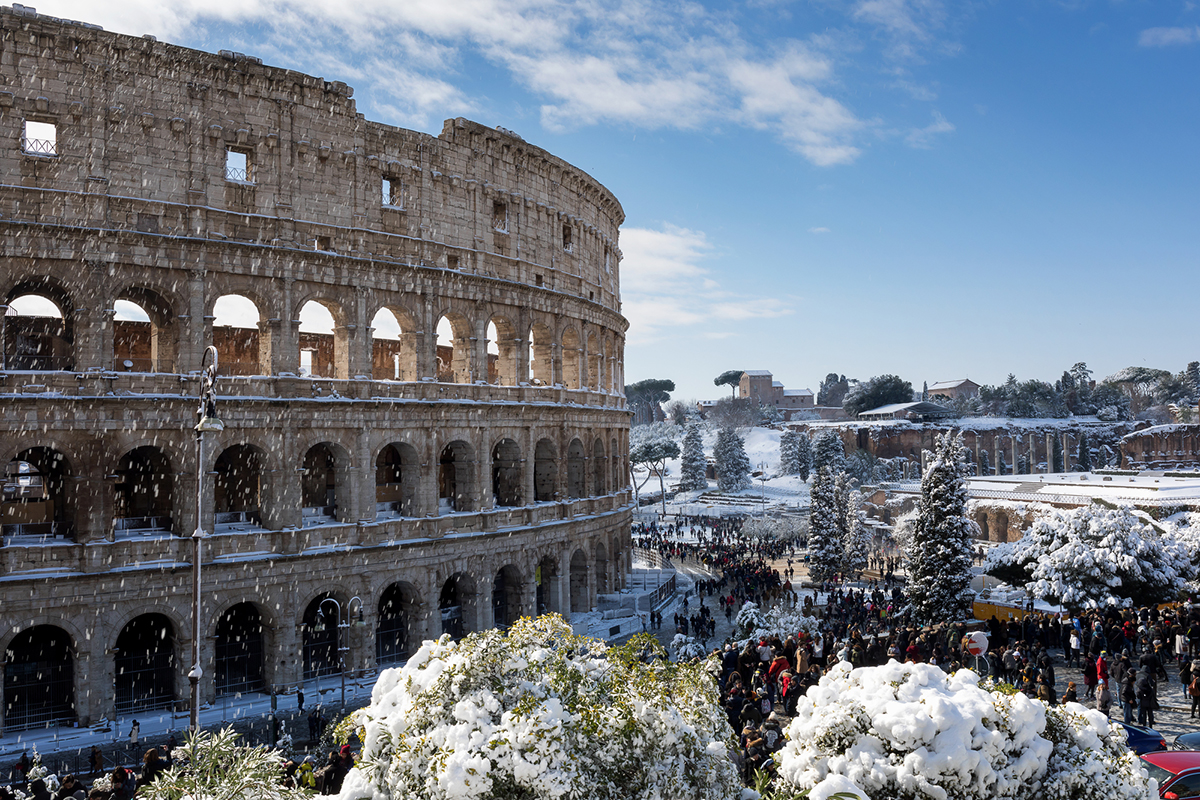 Rome, Ý vào mùa đông