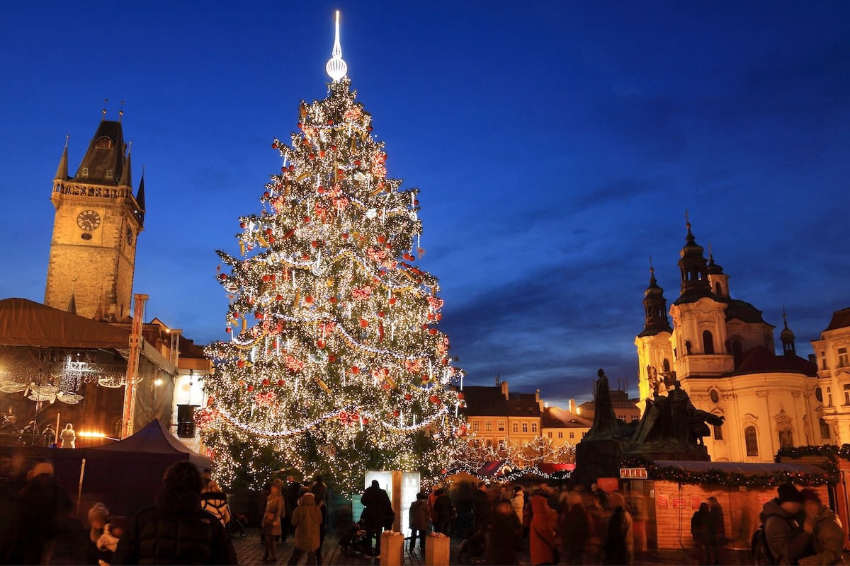 Cây thông Noel tại Prague – Cộng hòa Séc