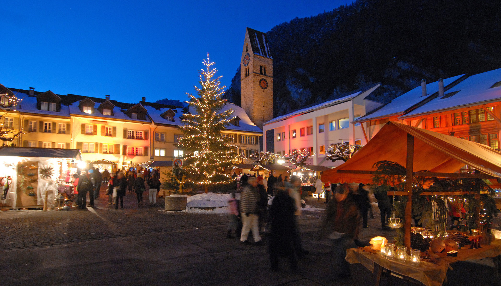 Chợ Giáng sinh tại Interlaken