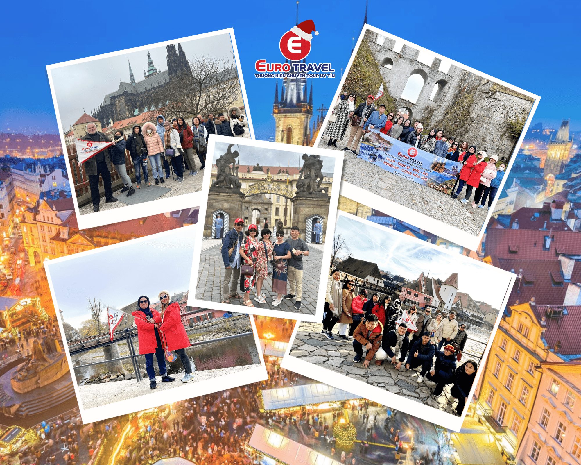 Du khách EuroTravel tại hành trình khám phá Thành phố Praha, Cộng Hòa Séc