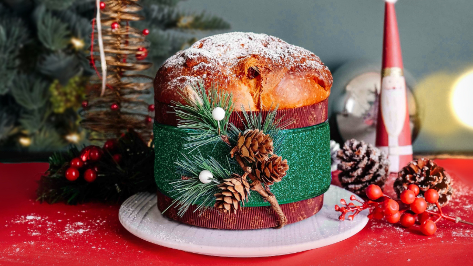 Panettone loại bánh truyền thống vào dịp Giáng sinh của người Ý