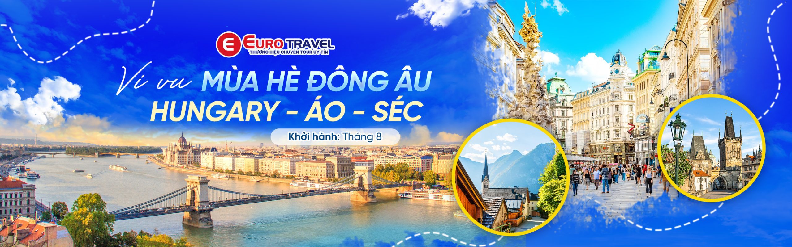 Tour 3 nước đông âu Hungary - Áo - Séc