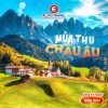 tour du lịch châu âu 3 nước pháp thuỵ sĩ ý
